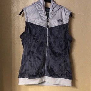 The North Face Blue Gray Vest